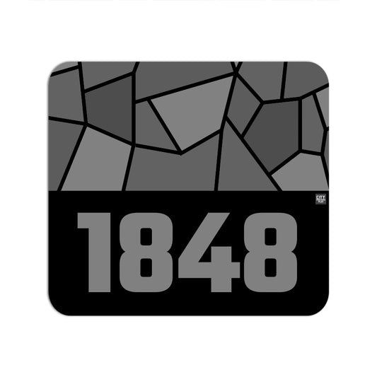 1848 Year Mousepad (Black)