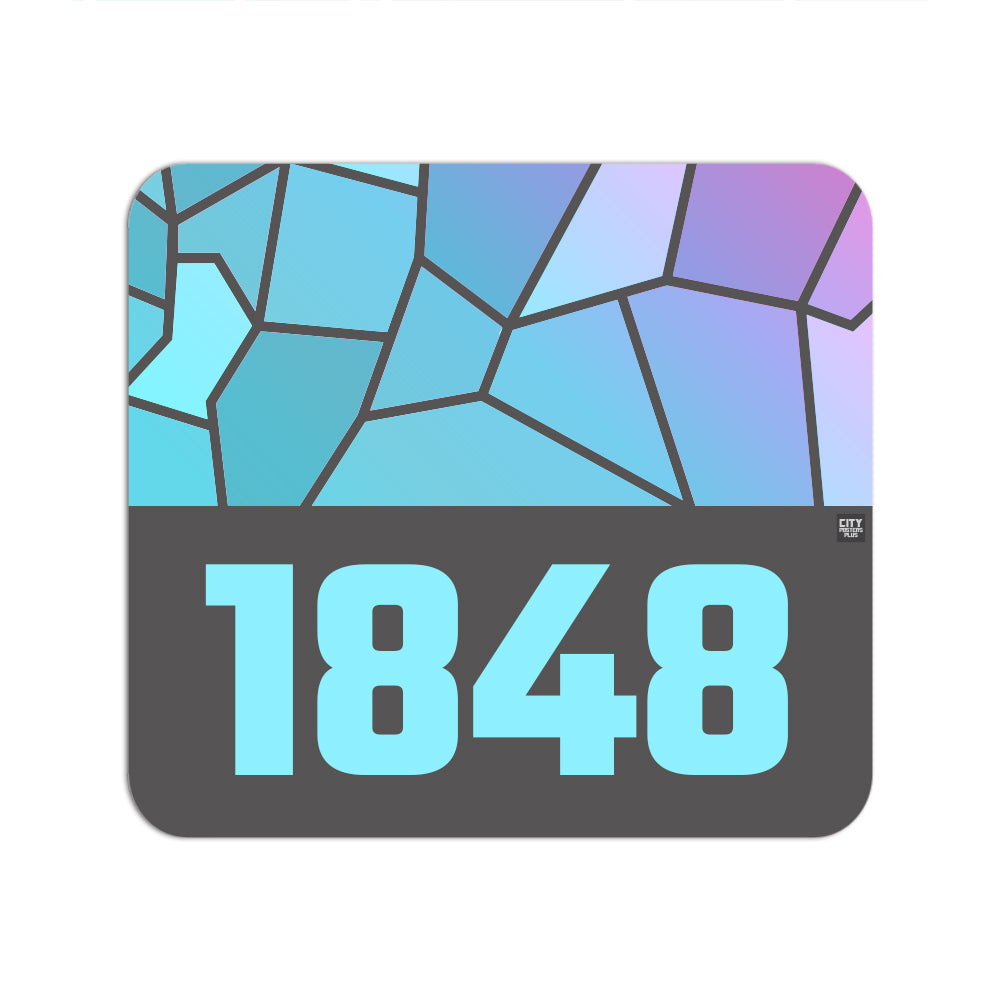 1848 Year Mousepad (Charcoal Grey)