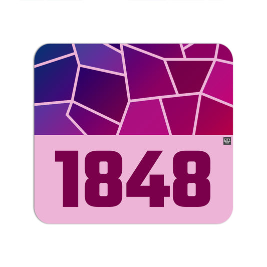1848 Year Mousepad (Light Pink)