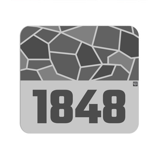 1848 Year Mousepad (Melange Grey)