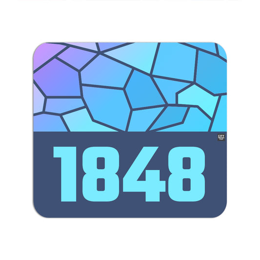 1848 Year Mousepad (Navy Blue)