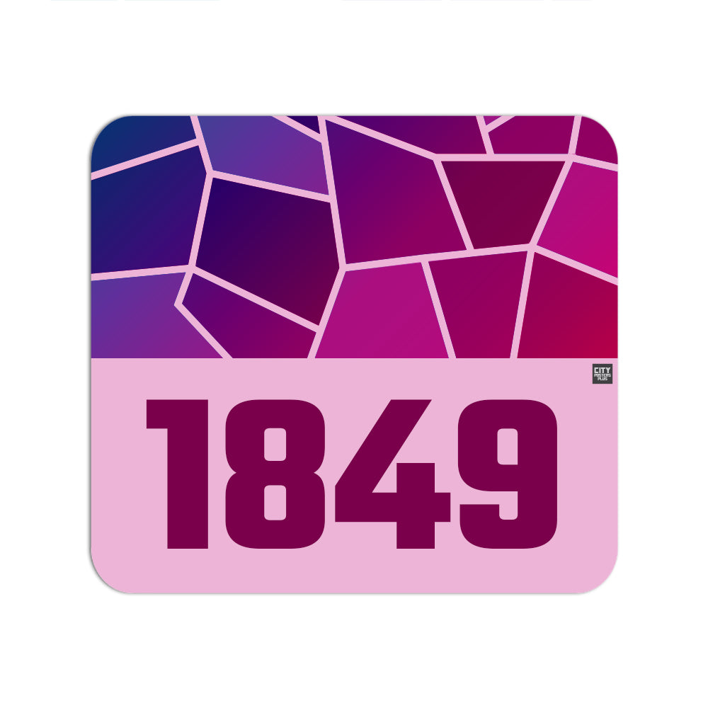 1849 Year Mousepad (Light Pink)