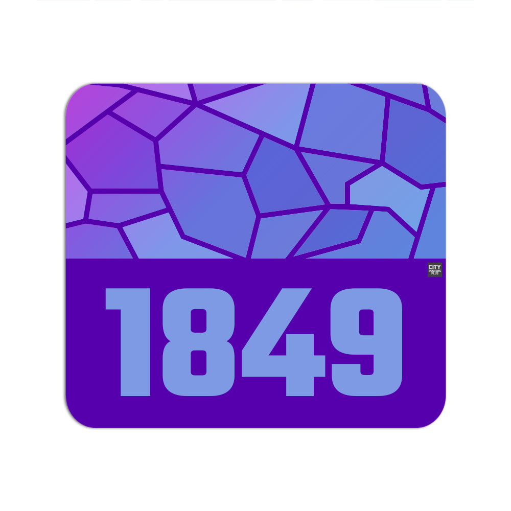 1849 Year Mousepad (Purple)