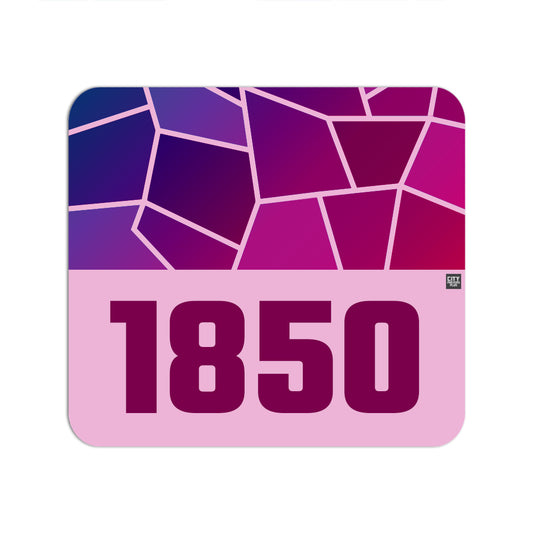 1850 Year Mousepad (Light Pink)