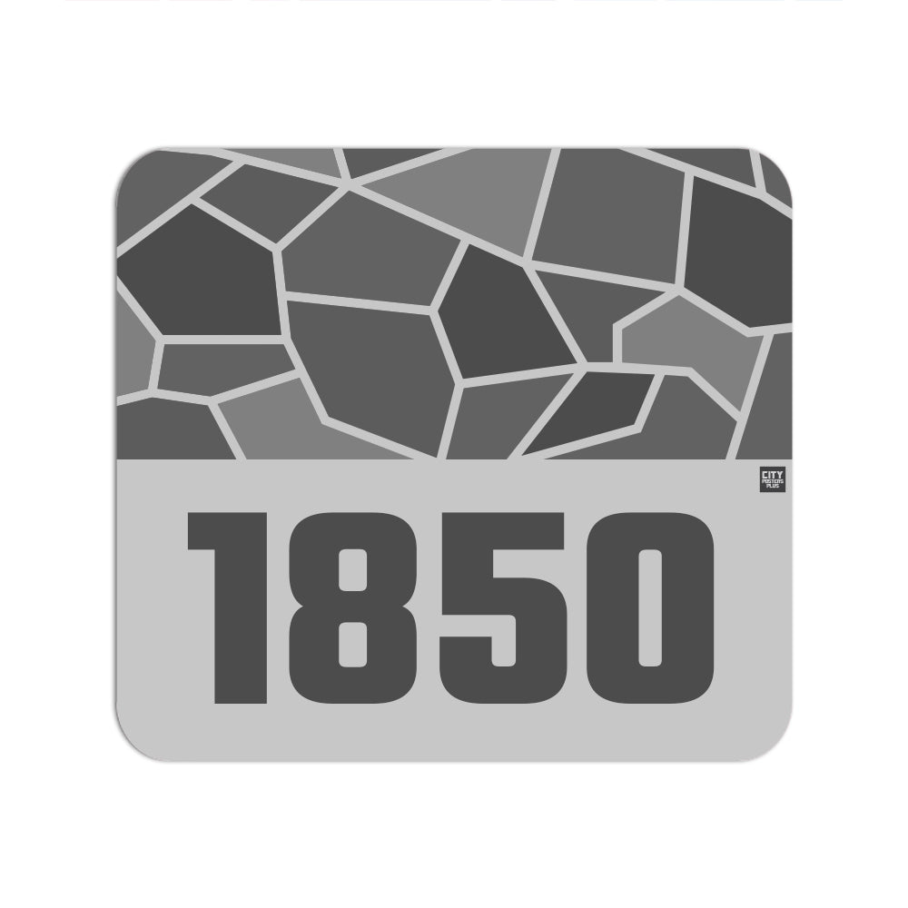 1850 Year Mousepad (Melange Grey)