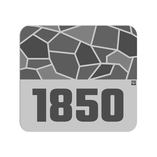 1850 Year Mousepad (Melange Grey)
