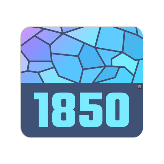 1850 Year Mousepad (Navy Blue)