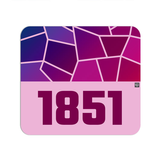 1851 Year Mousepad (Light Pink)
