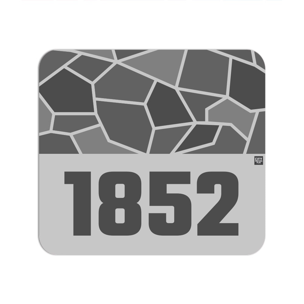 1852 Year Mousepad (Melange Grey)