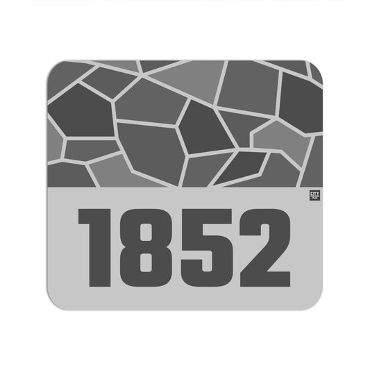 1852 Year Mousepad (Melange Grey)