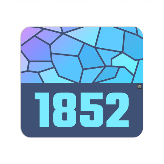 1852 Year Mousepad (Navy Blue)