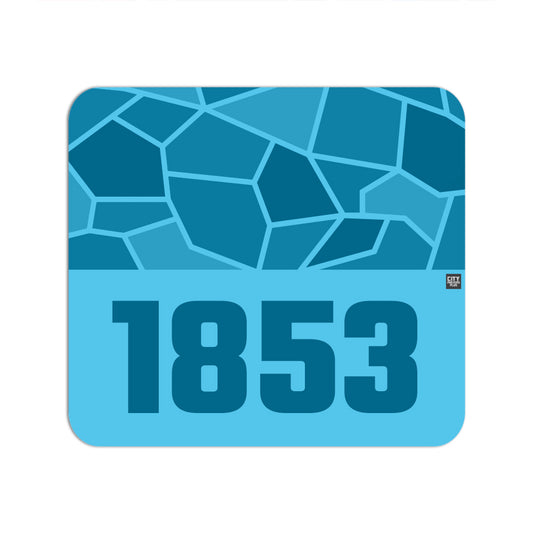 1853 Year Mousepad (Sky Blue)