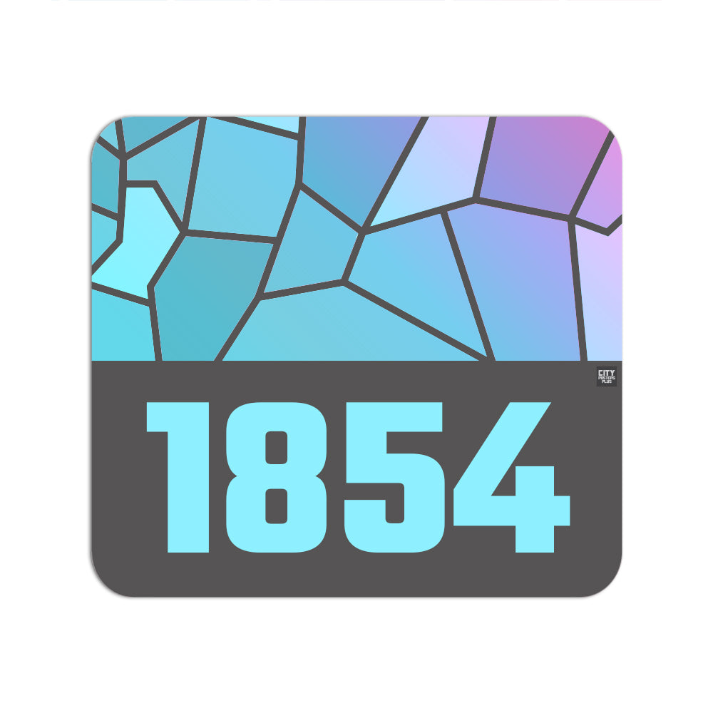 1854 Year Mousepad (Charcoal Grey)