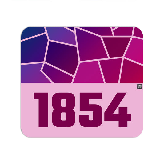1854 Year Mousepad (Light Pink)