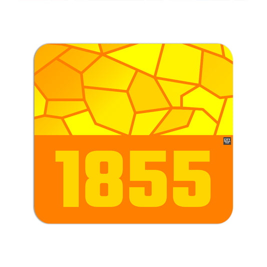 1855 Year Mousepad (Orange)