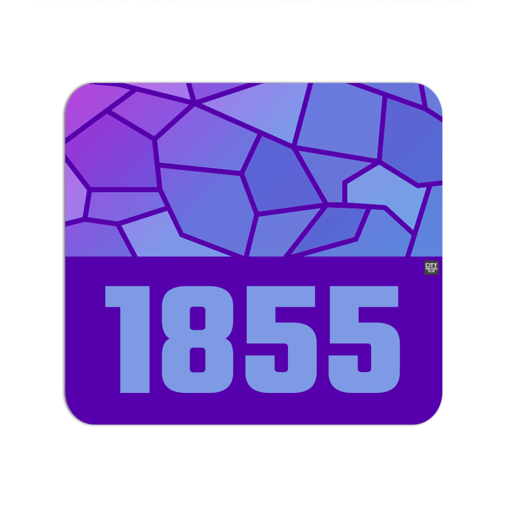1855 Year Mousepad (Purple)