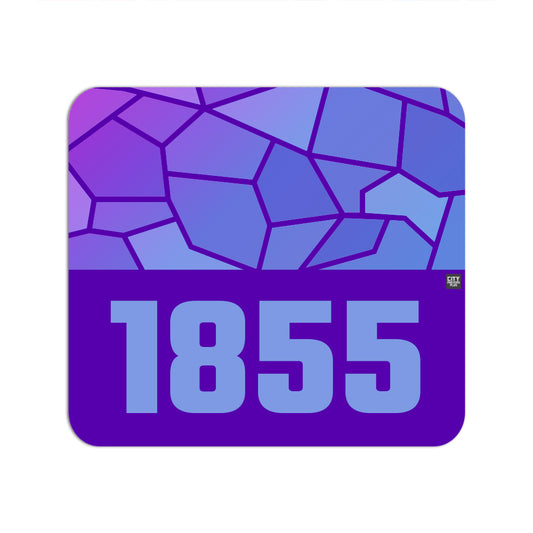 1855 Year Mousepad (Purple)