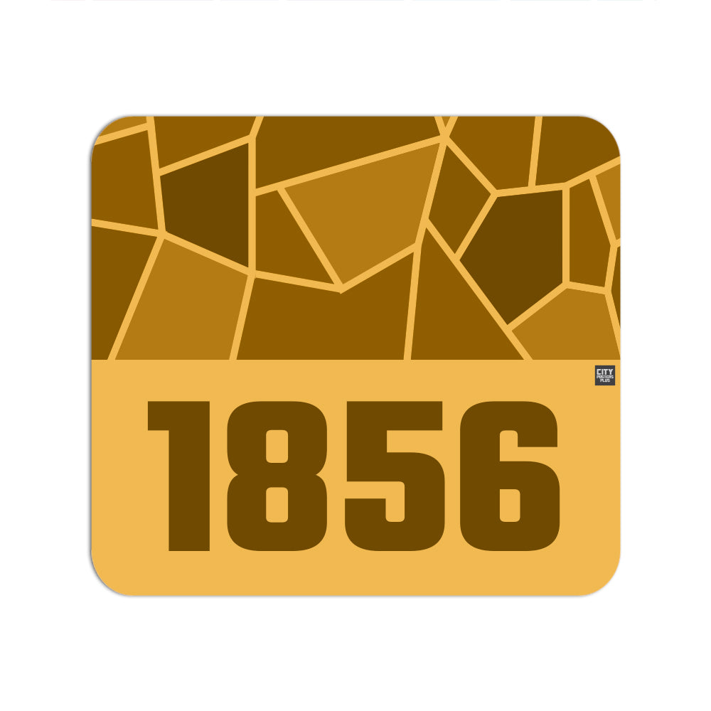 1856 Year Mouse pad (Golden Yellow)