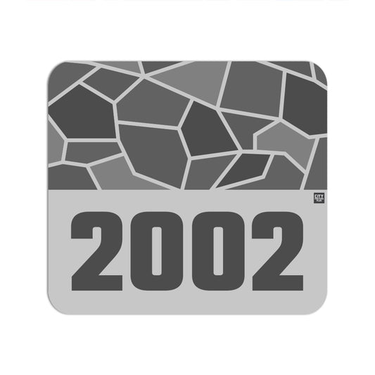 2002 Year Mousepad (Melange Grey)