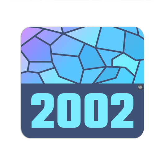 2002 Year Mousepad (Navy Blue)