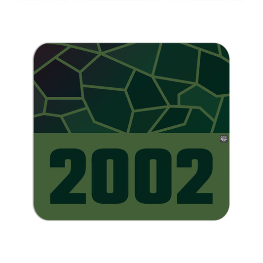 2002 Year Mousepad (Olive Green)