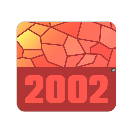 2002 Year Mousepad (Red)