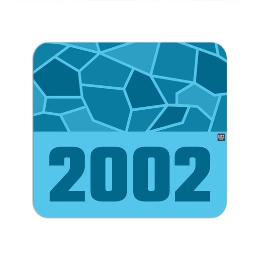 2002 Year Mousepad (Sky Blue)