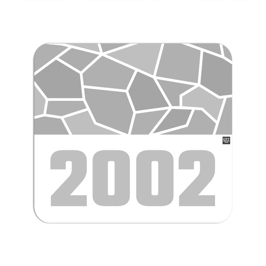 2002 Year Mousepad (White)