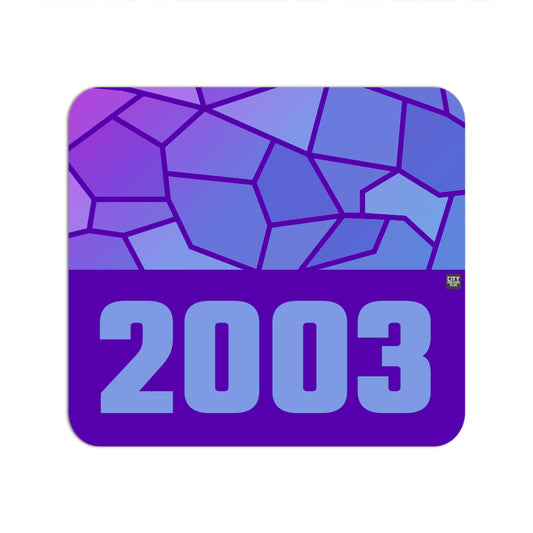 2003 Year Mousepad (Purple)