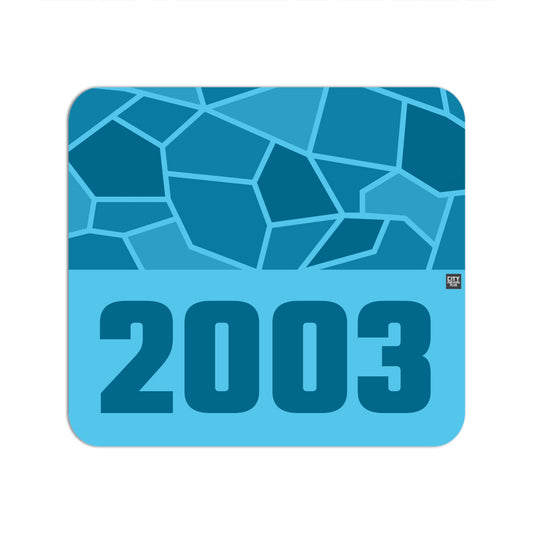 2003 Year Mousepad (Sky Blue)