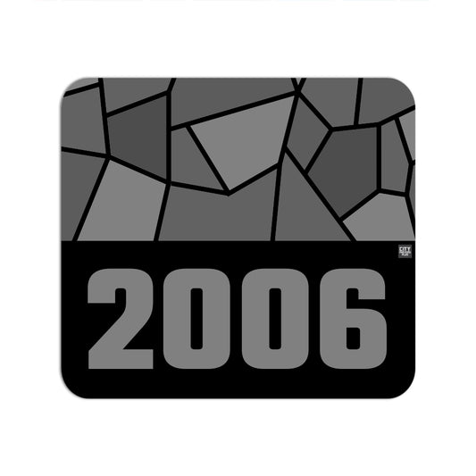 2006 Year Mousepad (Black)