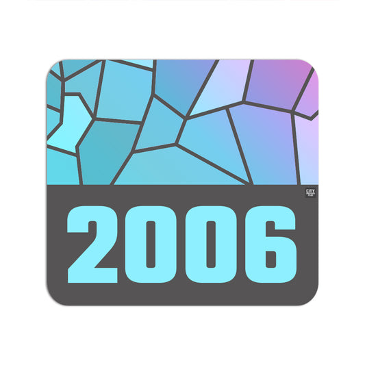 2006 Year Mousepad (Charcoal Grey)