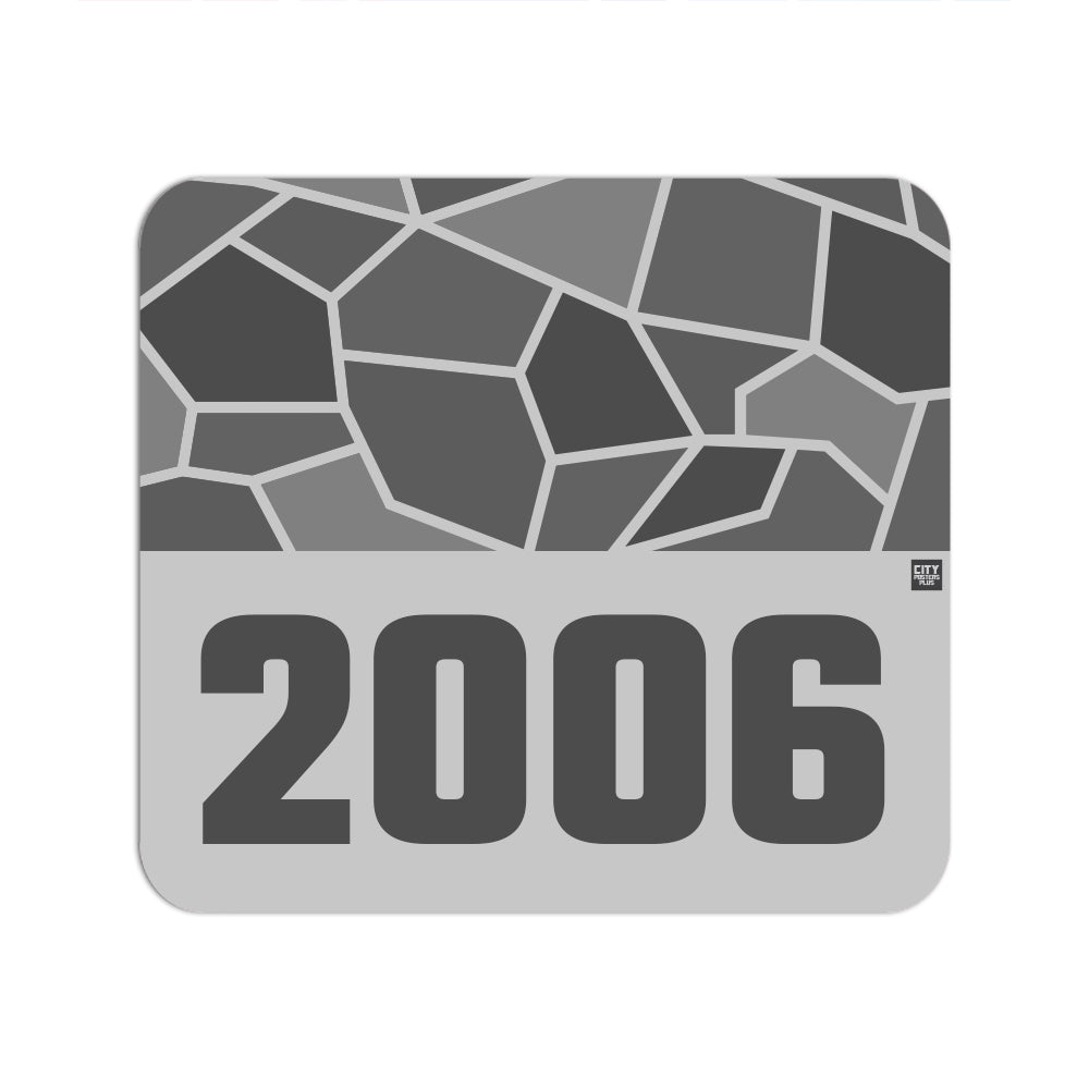 2006 Year Mousepad (Melange Grey)
