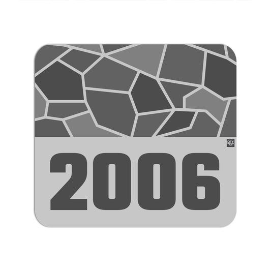 2006 Year Mousepad (Melange Grey)
