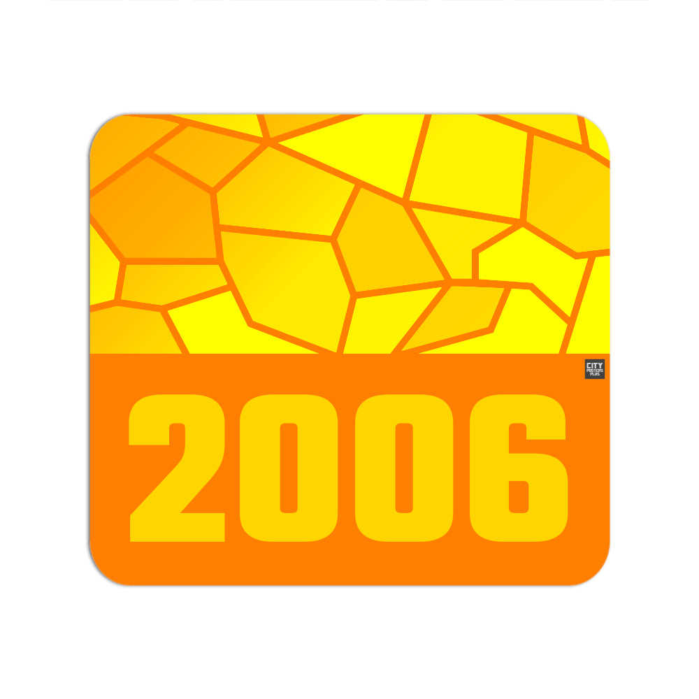 2006 Year Mousepad (Orange)