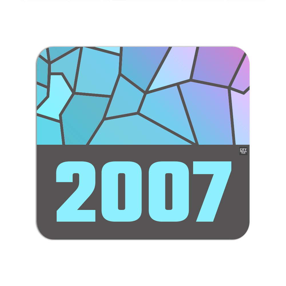 2007 Year Mousepad (Charcoal Grey)