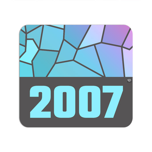 2007 Year Mousepad (Charcoal Grey)