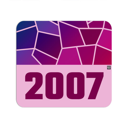 2007 Year Mousepad (Light Pink)