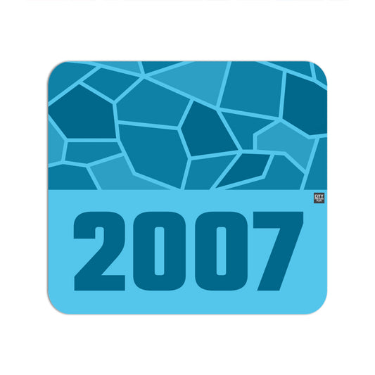 2007 Year Mousepad (Sky Blue)