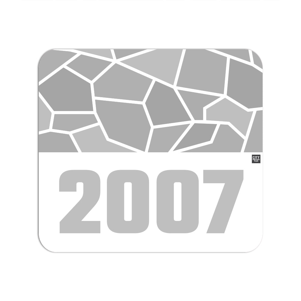 2007 Year Mousepad (White)