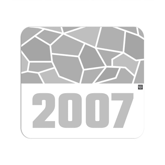 2007 Year Mousepad (White)