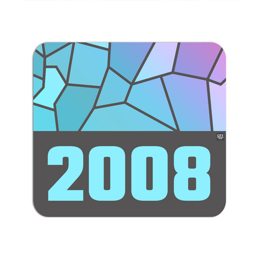 2008 Year Mousepad (Charcoal Grey)