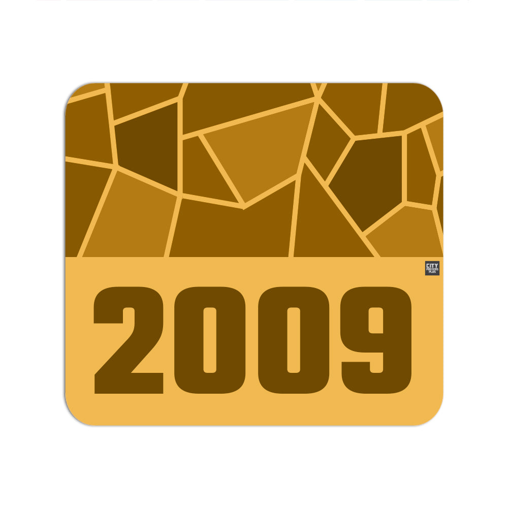 2009 Year Mousepad (Golden Yellow)