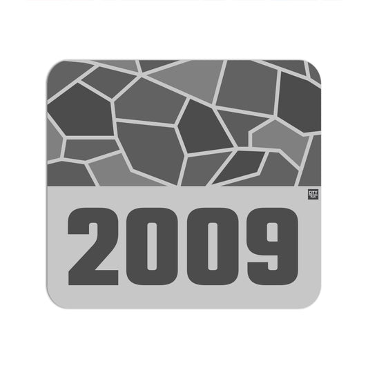 2009 Year Mousepad (Melange Grey)