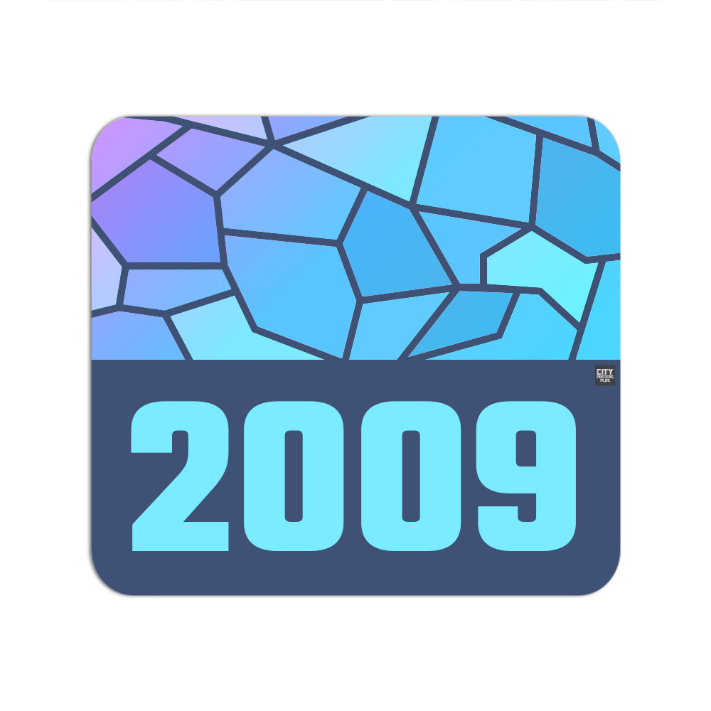 2009 Year Mousepad (Navy Blue)