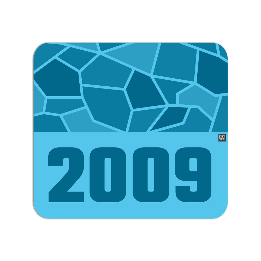 2009 Year Mousepad (Sky Blue)
