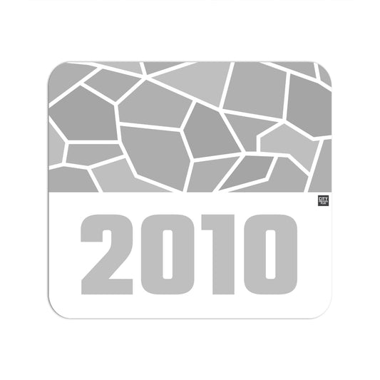 2010 Year Mousepad (White)