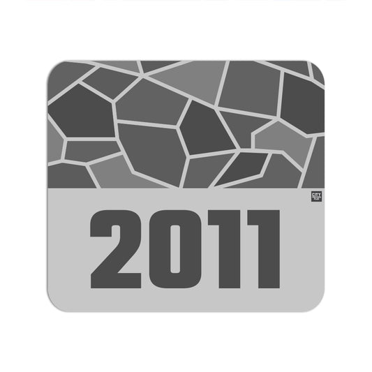 2011 Year Mousepad (Melange Grey)