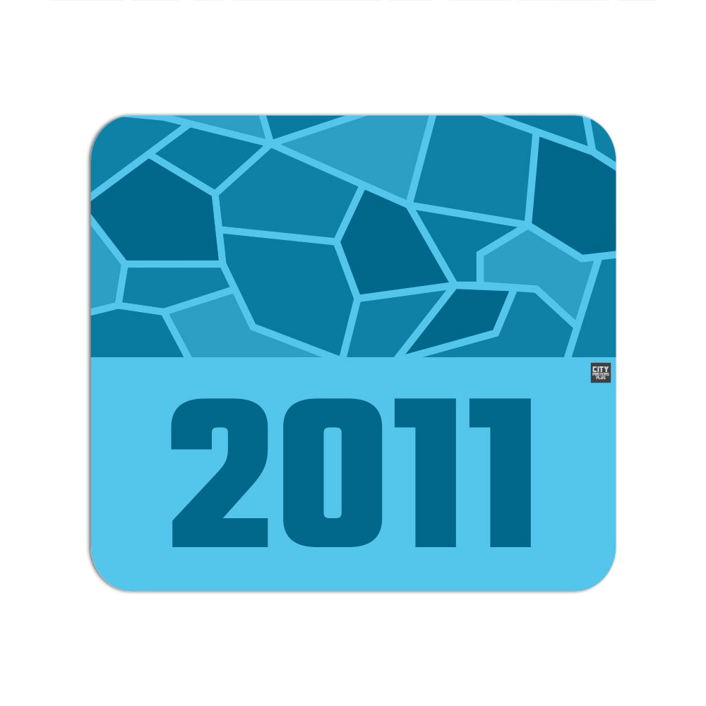 2011 Year Mousepad (Sky Blue)