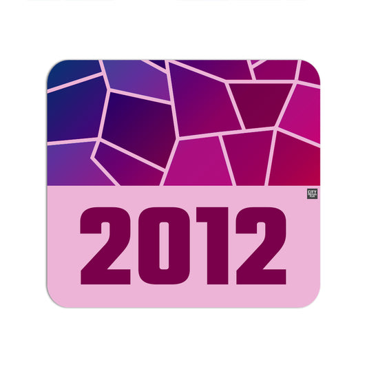 2012 Year Mousepad (Light Pink)